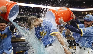 Milwaukee, WI - Caleb Boushley, a 29-year-old native of Hortonville, Wisconsin, made a remarkable Major League Baseball debut for the Milwaukee Brewers, leaving an indelible mark on the Fox Valley and the city of Milwaukee. Boushley's journey from college